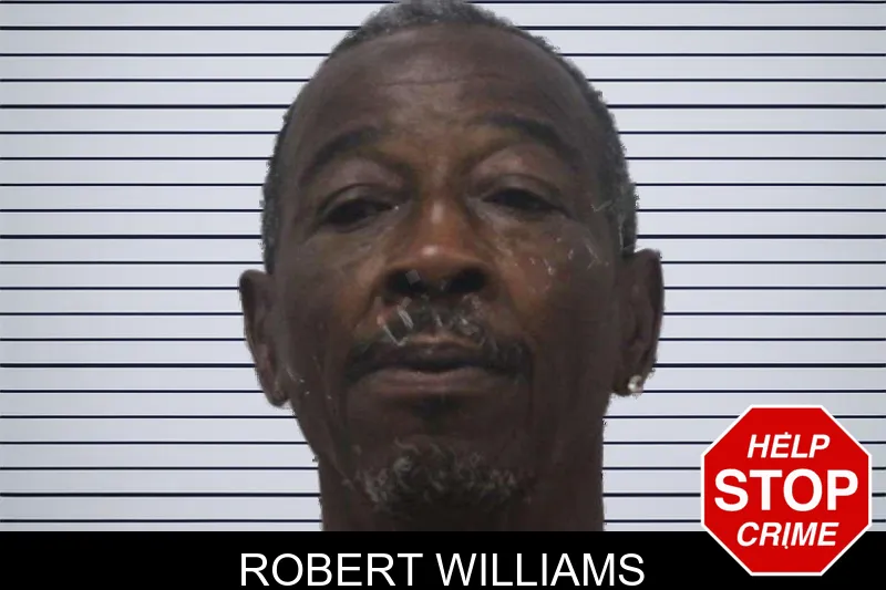 Robert Williams mugshot