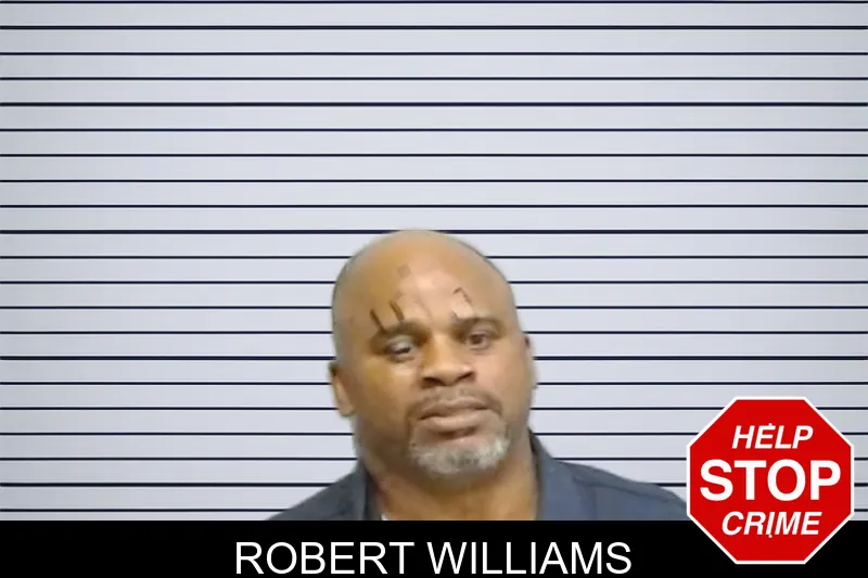 Robert Williams mugshot