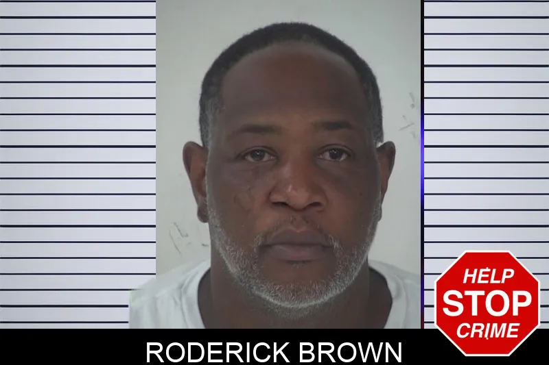 Roderick Brown mugshot