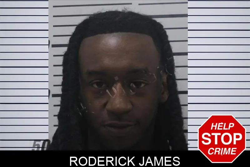 Roderick James mugshot