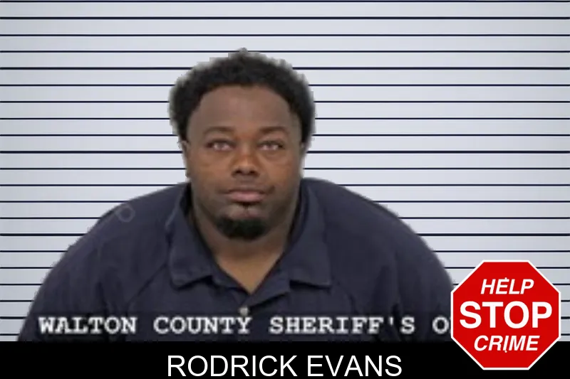 Rodrick Evans mugshot