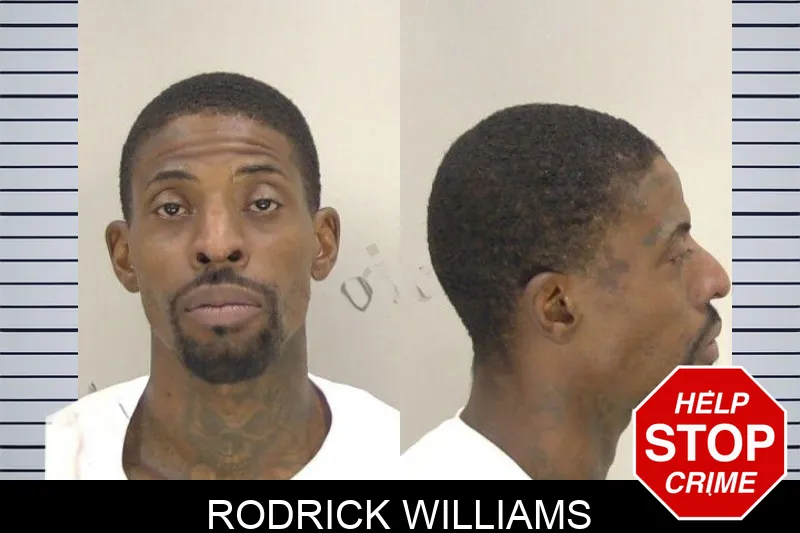 Rodrick Williams mugshot