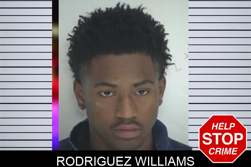 Rodriguez Williams mugshot