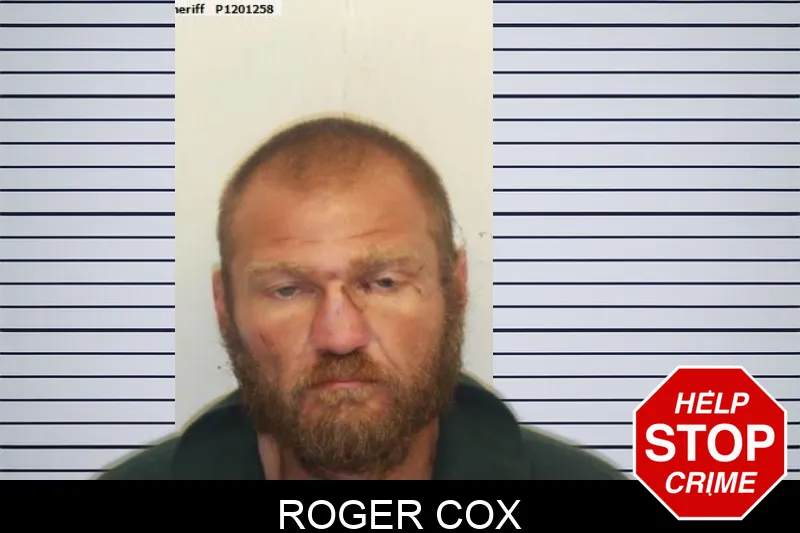 Roger Cox mugshot