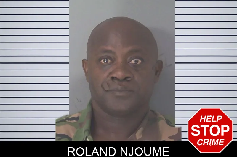 Roland Njoume mugshot