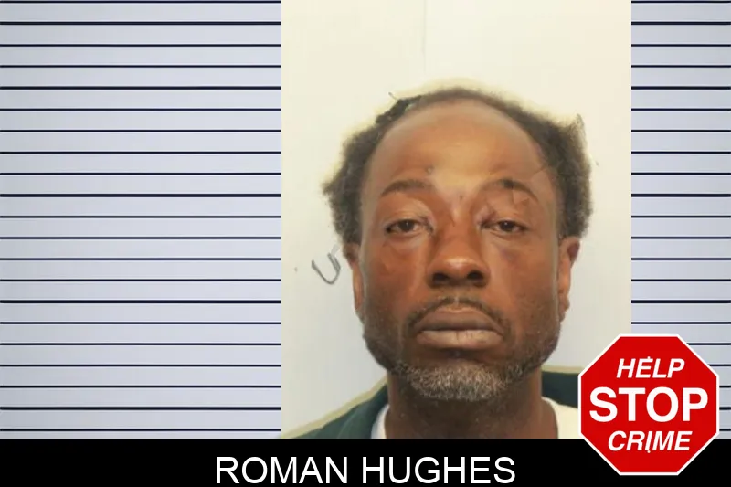 Roman Hughes mugshot