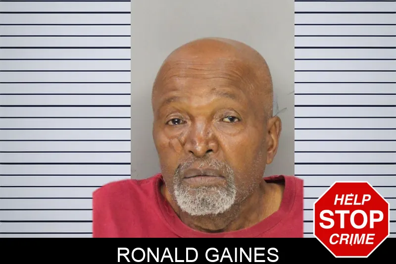 Ronald Gaines mugshot