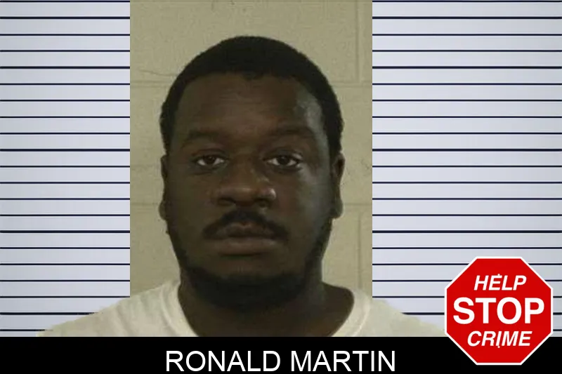Ronald Martin mugshot