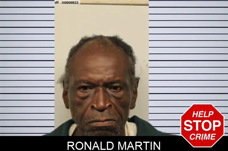 Ronald Martin mugshot