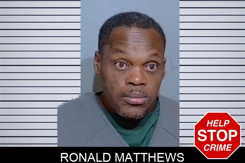 Ronald Matthews mugshot