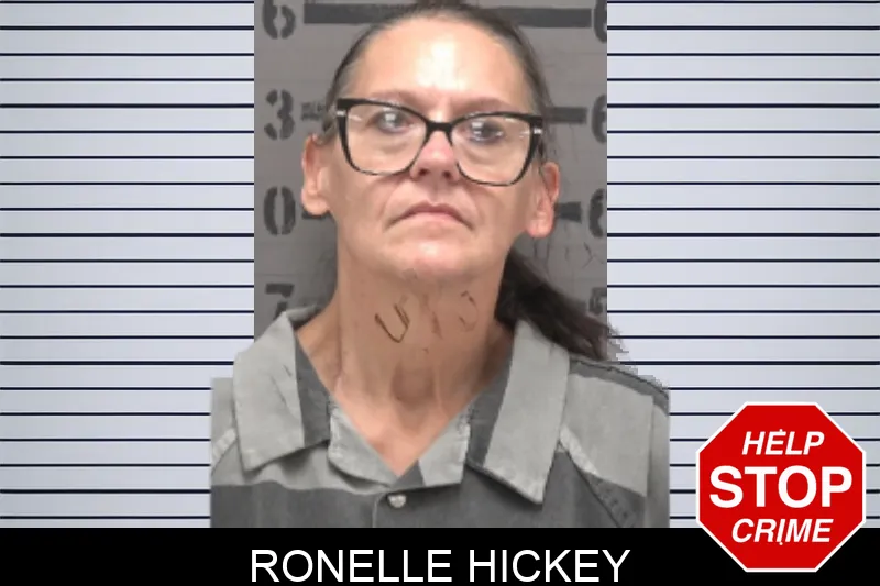 Ronelle Hickey mugshot