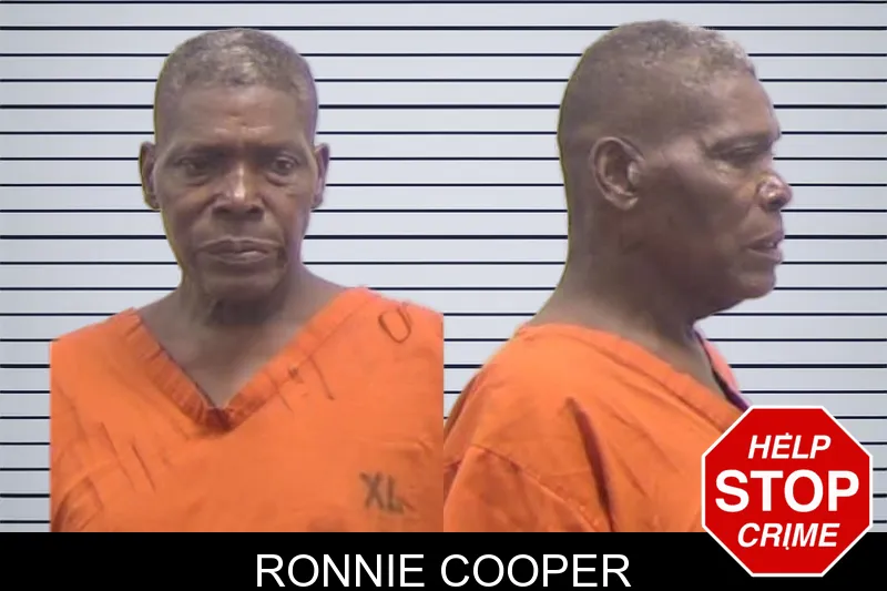 Ronnie Cooper mugshot