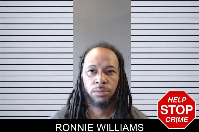 Ronnie Williams mugshot