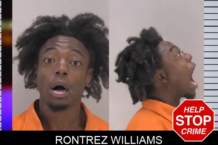 Rontrez Williams mugshot – Richmond County , Georgia Rontrez Williams
