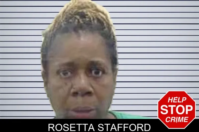 Rosetta Stafford mugshot – Peach County , Georgia Rosetta Stafford