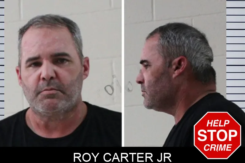 Roy Carter Jr mugshot