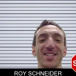 Roy Schneider mugshot