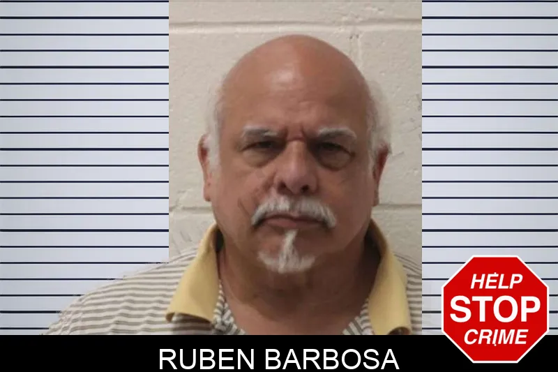 Ruben Barbosa mugshot