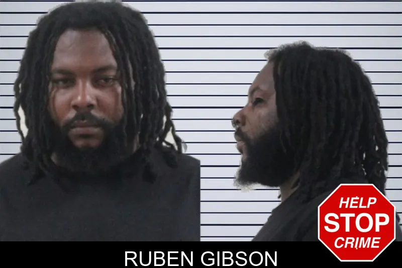 Ruben Gibson mugshot