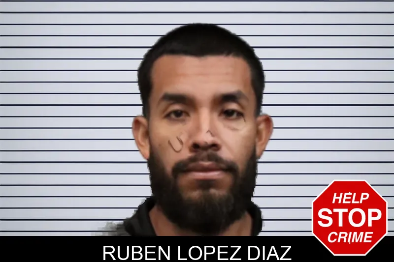Ruben Lopez Diaz mugshot