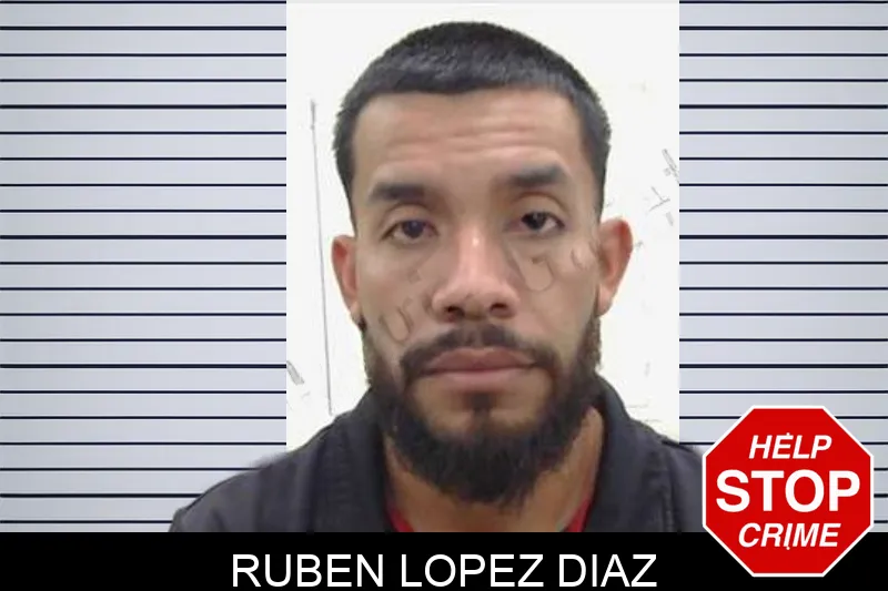 Ruben Lopez Diaz mugshot