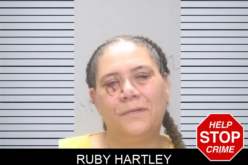 Ruby Hartley mugshot