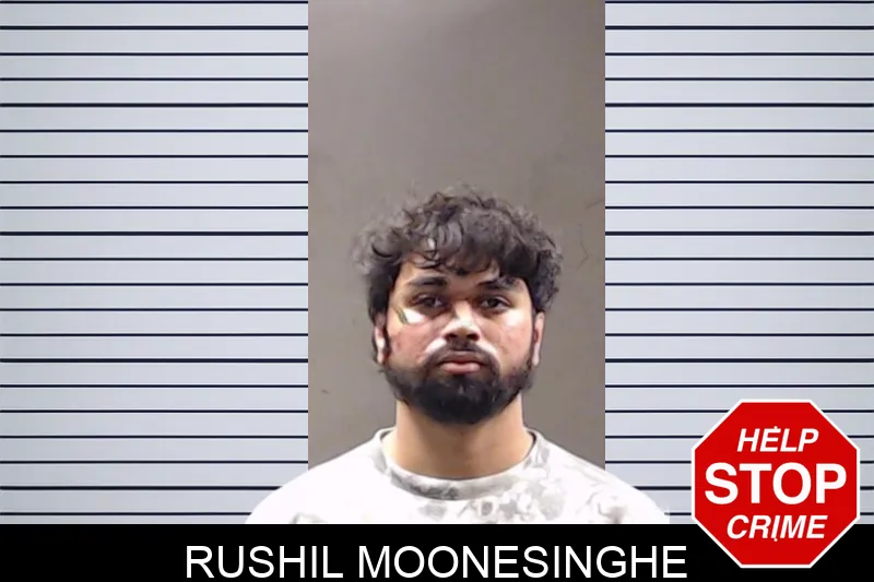 Rushil Moonesinghe mugshot