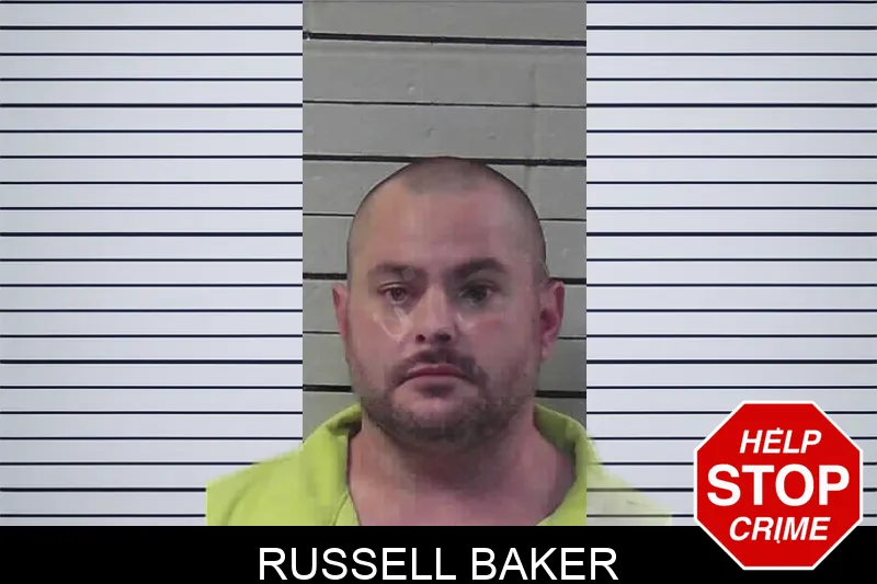 Russell Baker mugshot