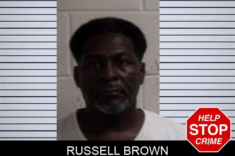 Russell Brown mugshot
