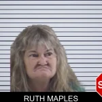 Ruth Maples mugshot