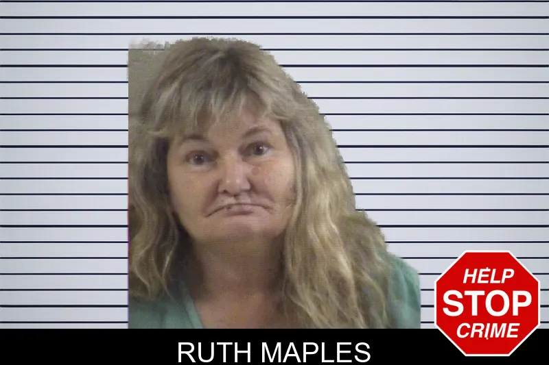Ruth Maples mugshot