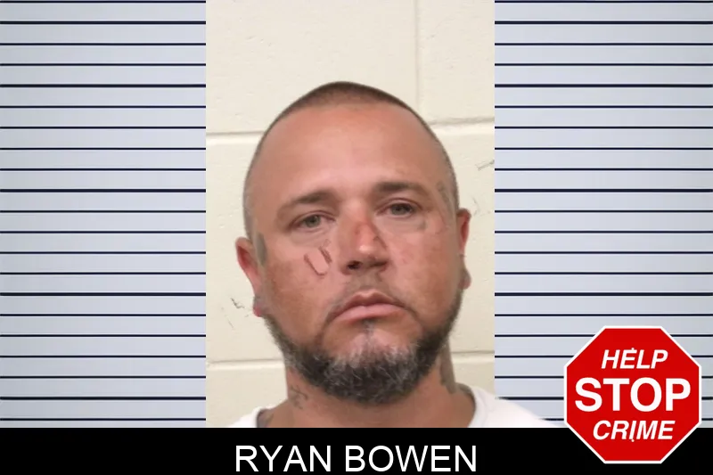 Ryan Bowen mugshot