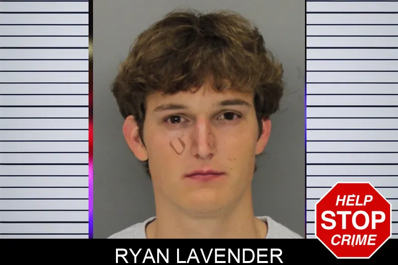 Ryan Lavender mugshot