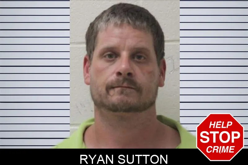 Ryan Sutton mugshot