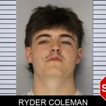 Ryder Coleman mugshot
