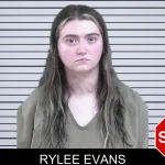 Rylee Evans mugshot