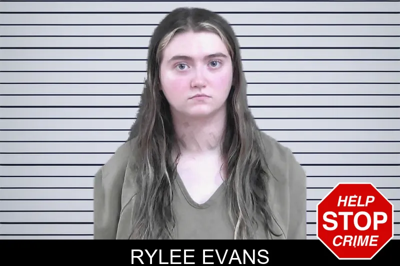 Rylee Evans mugshot