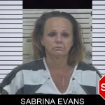 Sabrina Evans mugshot