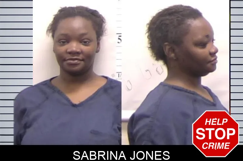 Sabrina Jones mugshot