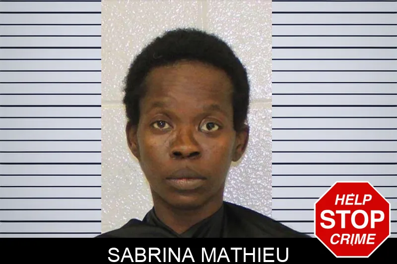 Sabrina Mathieu mugshot