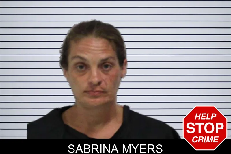 Sabrina Myers mugshot