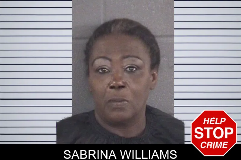 Sabrina Williams mugshot