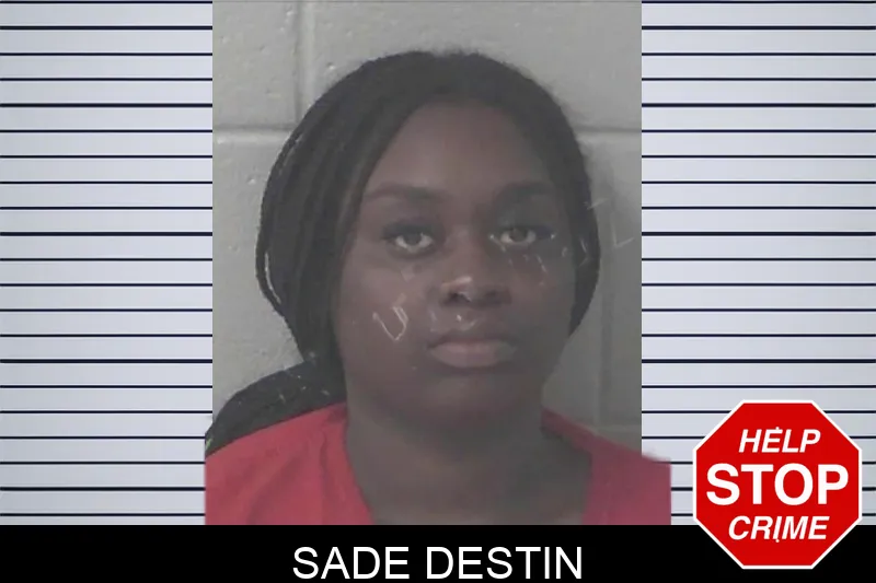 Sade Destin mugshot