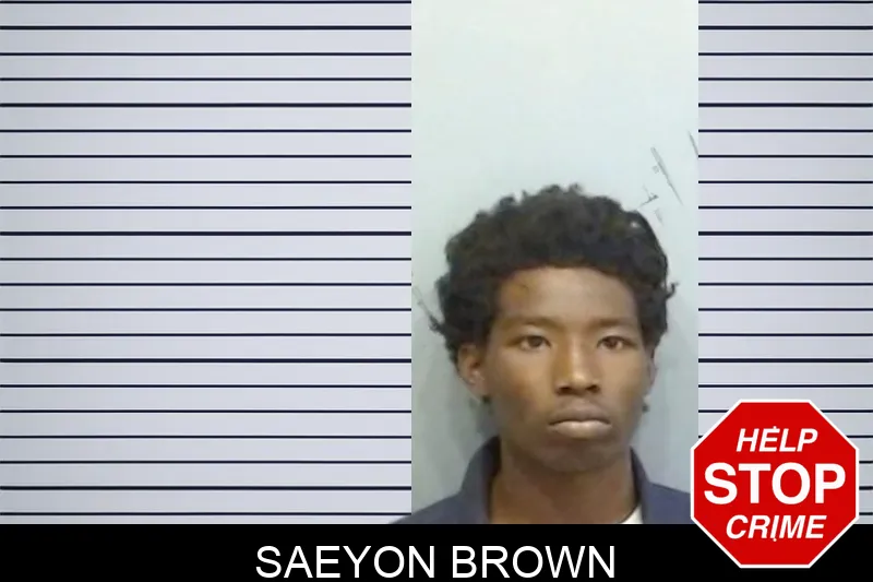 Saeyon Brown mugshot