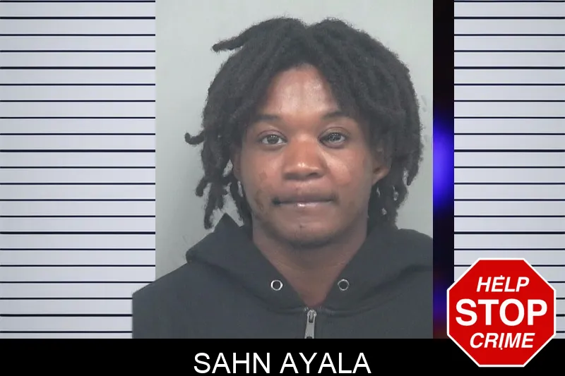 Sahn Ayala mugshot