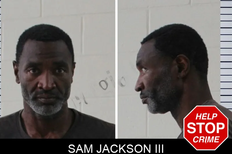 Sam Jackson III mugshot