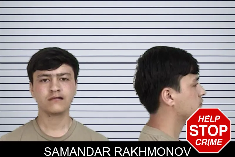 Samandar Rakhmonov mugshot