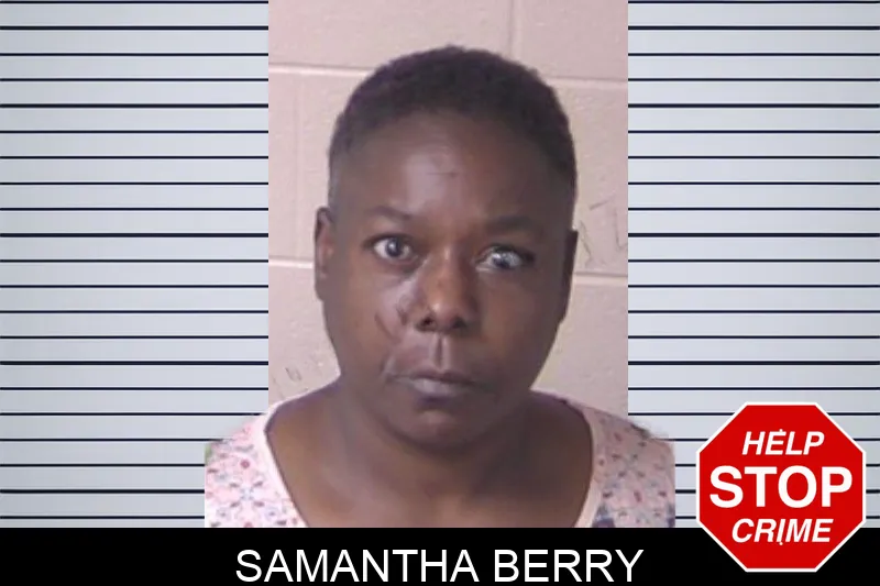 Samantha Berry mugshot