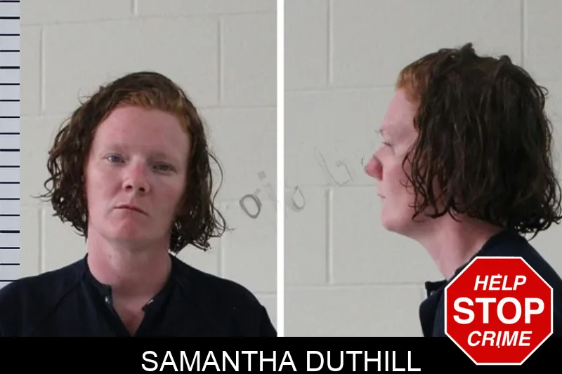Samantha Duthill mugshot