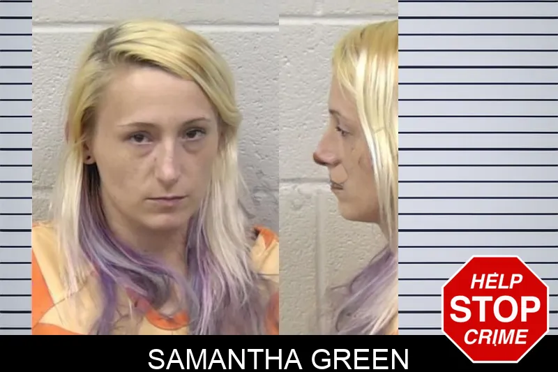 Samantha Green mugshot
